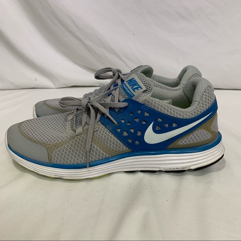 Men’s Nike Lunarswift 3 - Gray and Blue - Size 12
